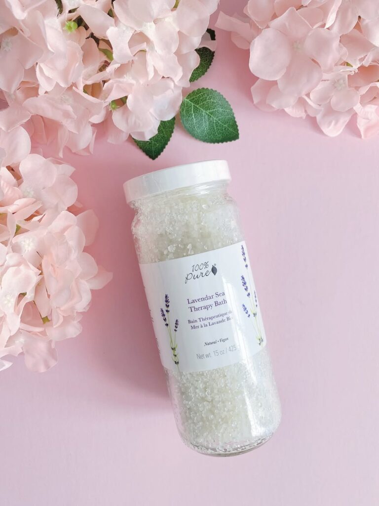 100% Pure Organic Lavender Sea Therapy Bath