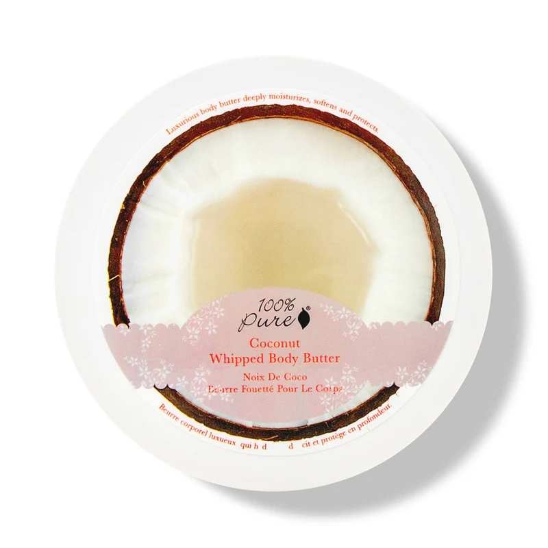 100% Pure Coconut Whipped Body Butter review and promo code