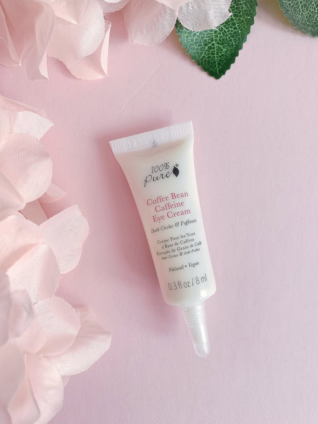 100% Pure Eye cream review and promo code