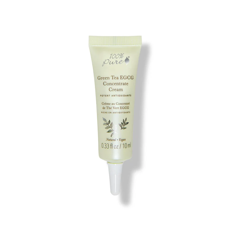 100% Pure Green Tea EGCG Concentrate Cream review and promo code