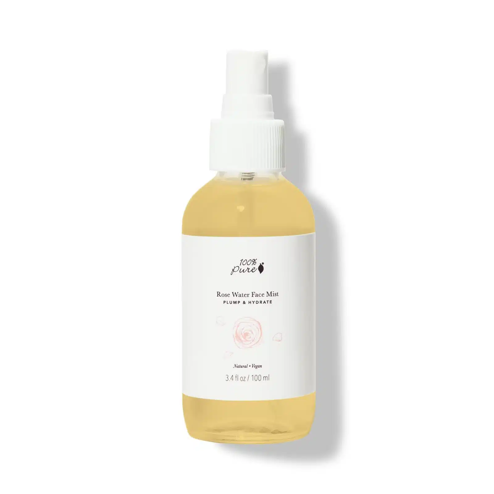 100% Pure Rose Water Face Mist review and promo code