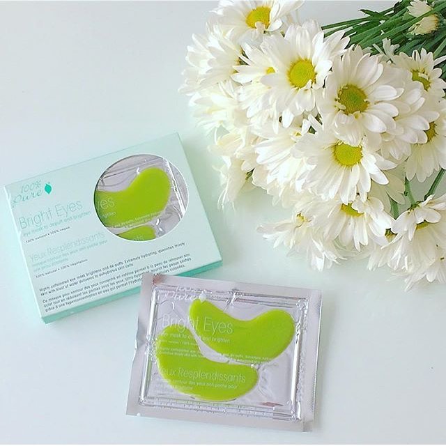 100% Pure eye masks