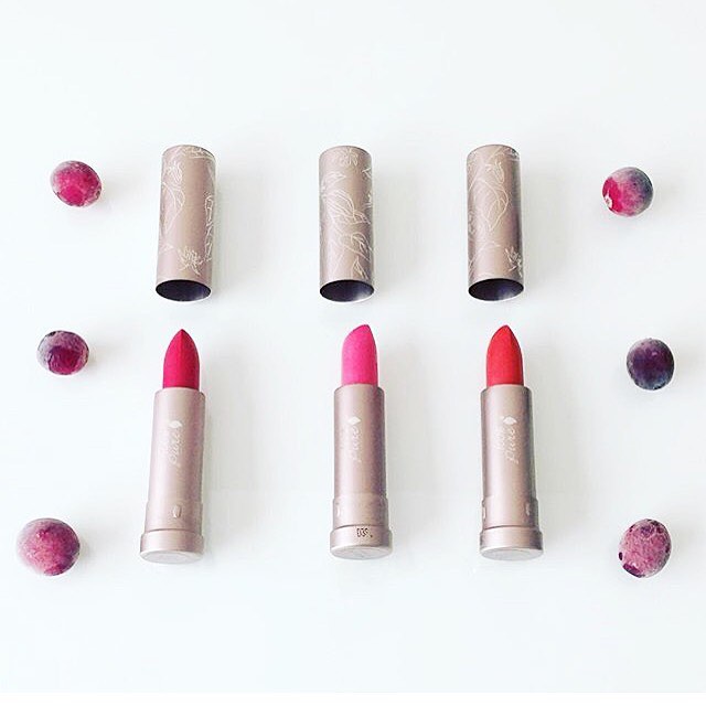 100% Pure lipsticks, organic matte lipsticks
