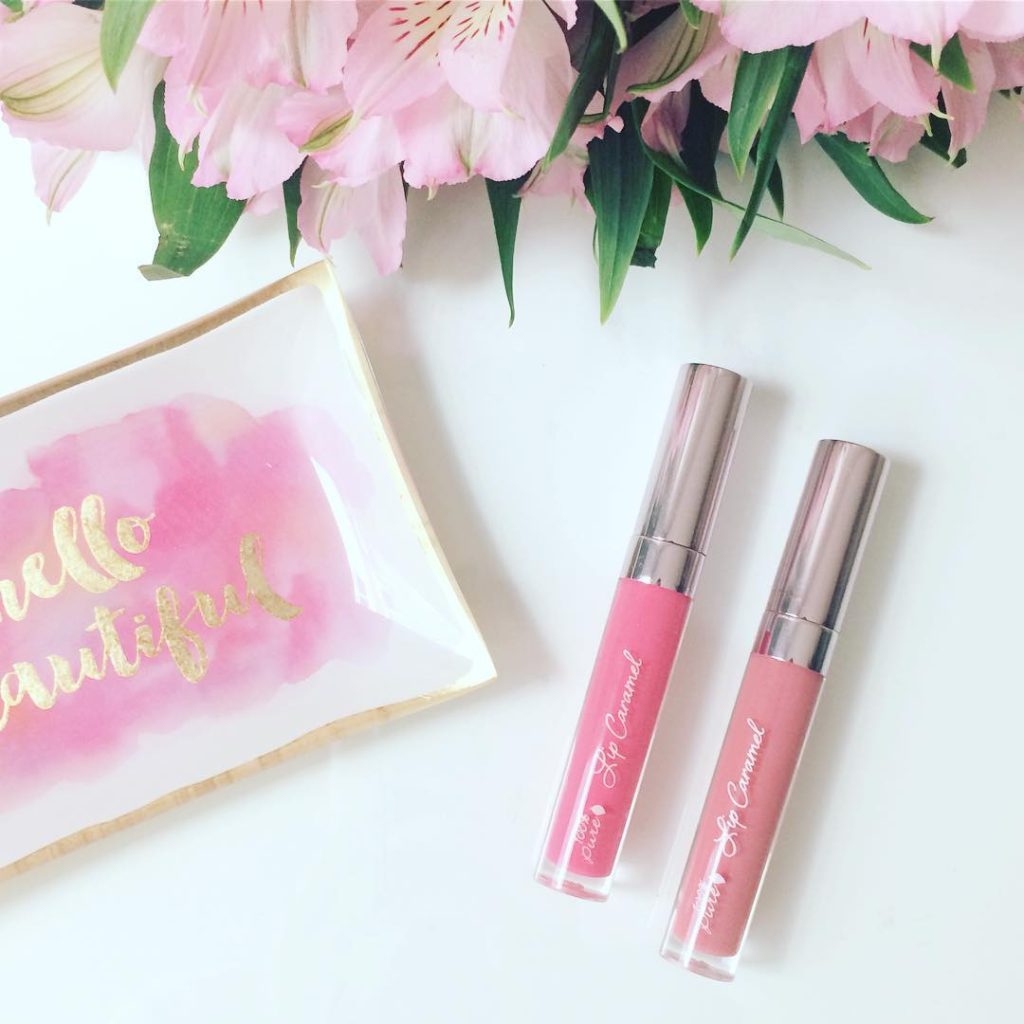 100% Pure organic lipglosses