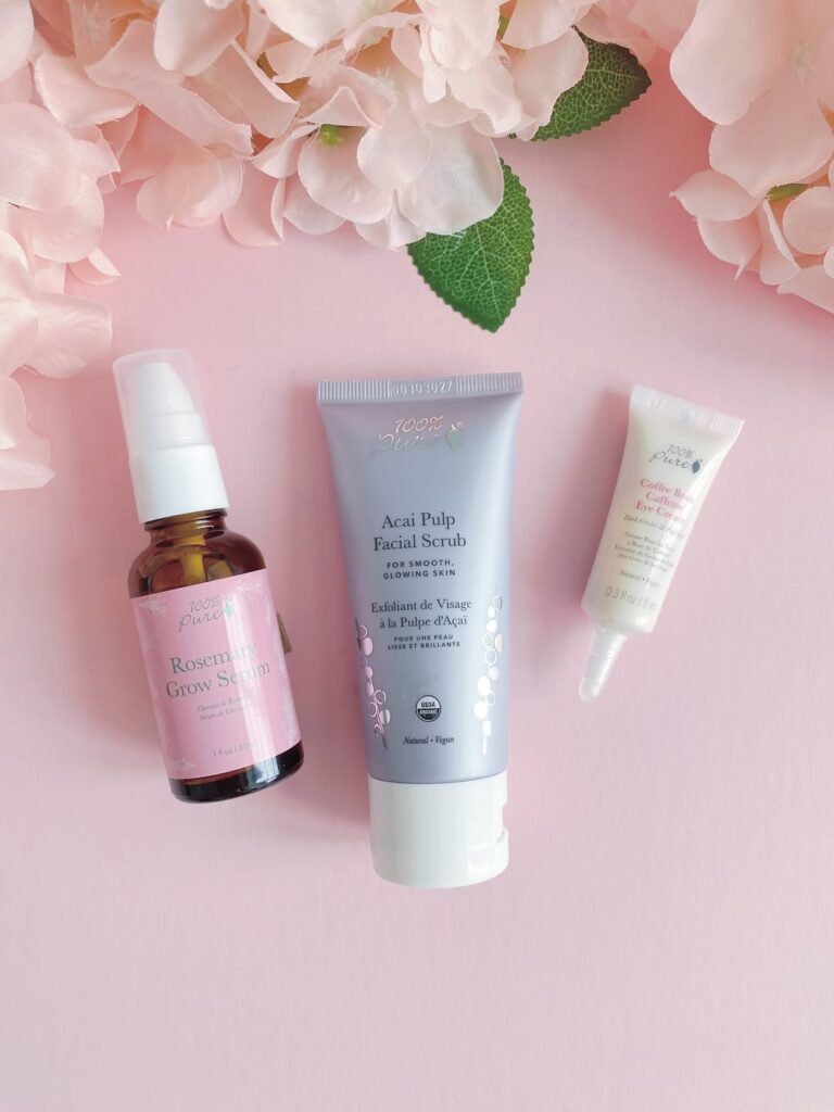100% Pure set review and promo code