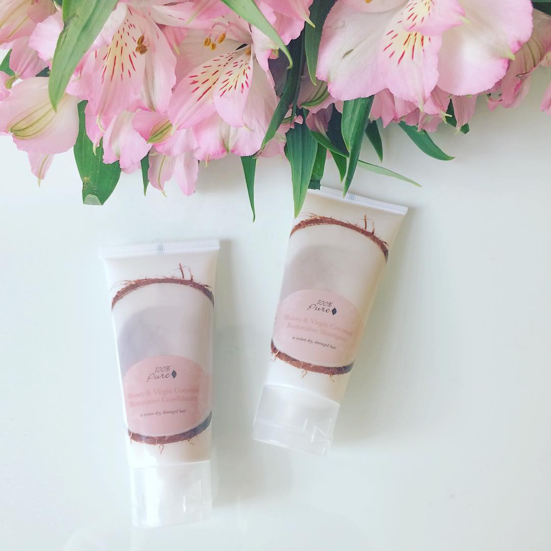 100% Pure Honey and Virgin Coconut Restorative Shampoo & Conditioner promo code