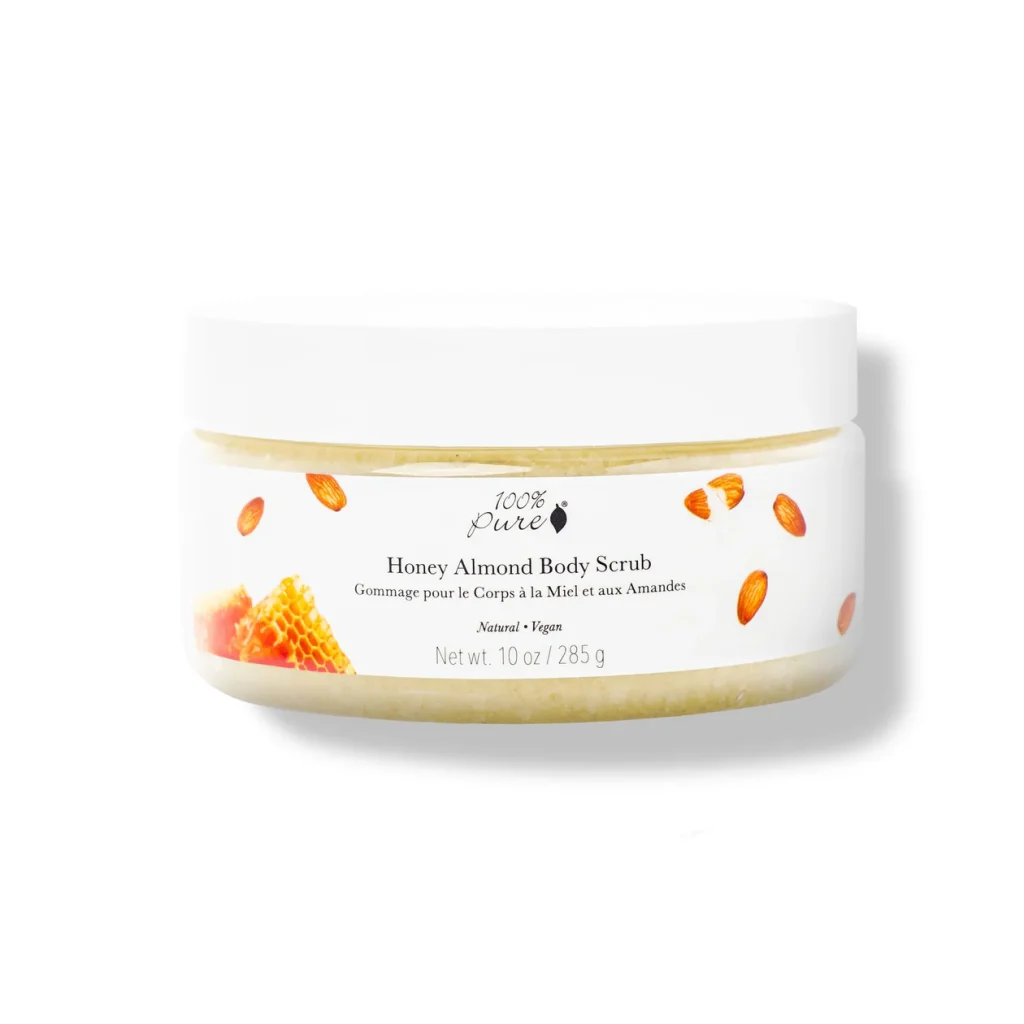 100% pure Honey Almond Body Scrub