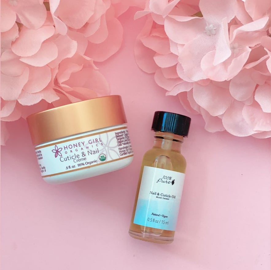 organic nail and cuticle oil, creme, treatment, 100% pure