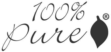 100% Pure logo, organic makeup review