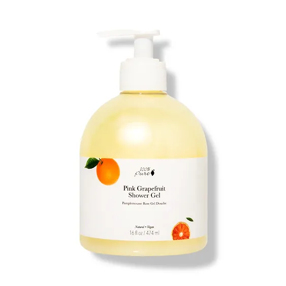 100% Pure Pink Grapefruit Shower Gel