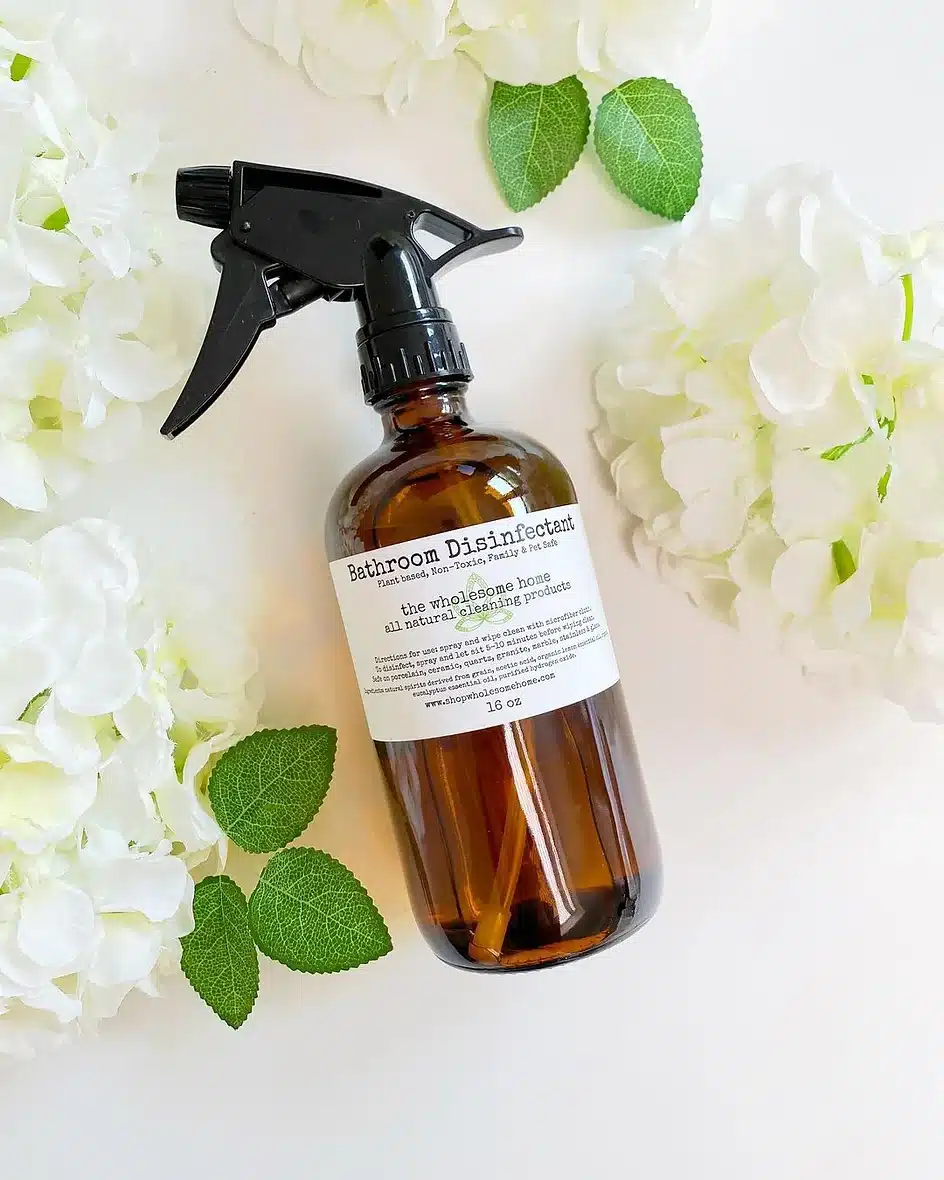 The Wholesome Home Bathroom Disinfectant  review and promo code