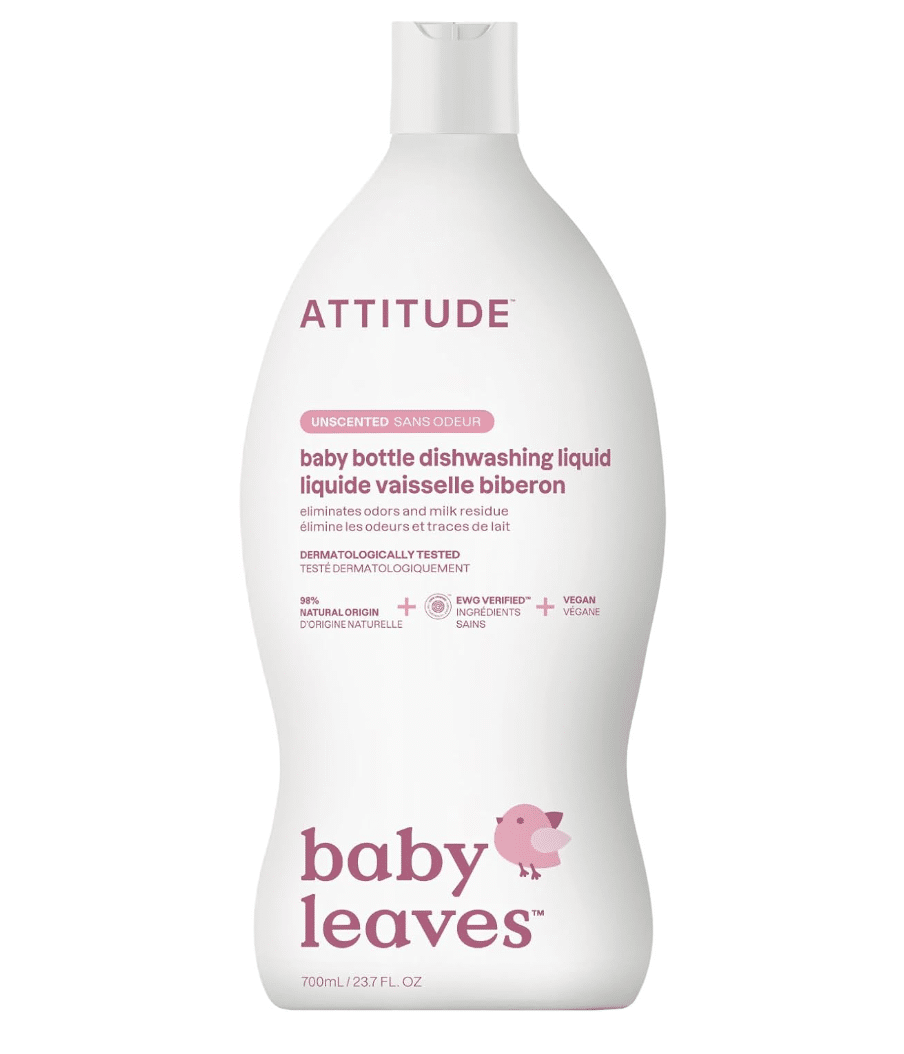 ATTITUDE Baby Dish Soap and Bottle Cleaner