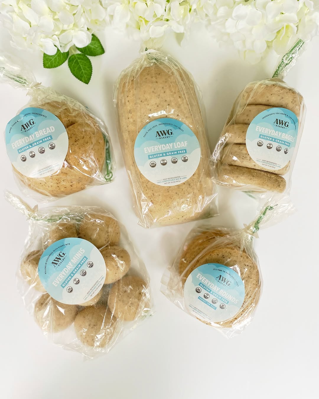AWG Brakery, USDA certified organic bread, gluten free bread