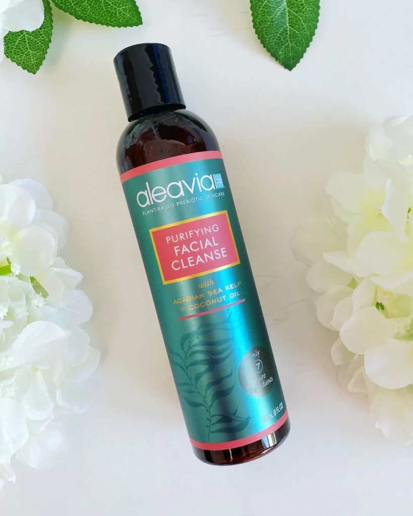 Aleavia Organic Probiotic Facial Cleanser review and promo code