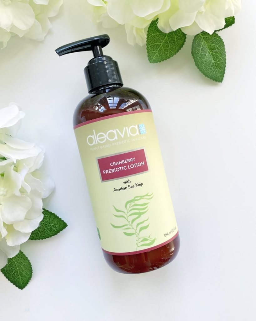 Aleavia Organic cranberry lotion