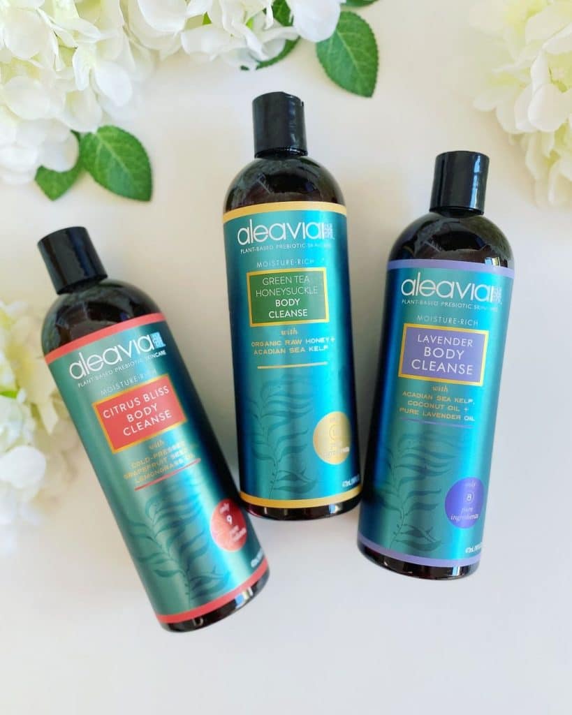 Aleavia organic body washes review and promo code