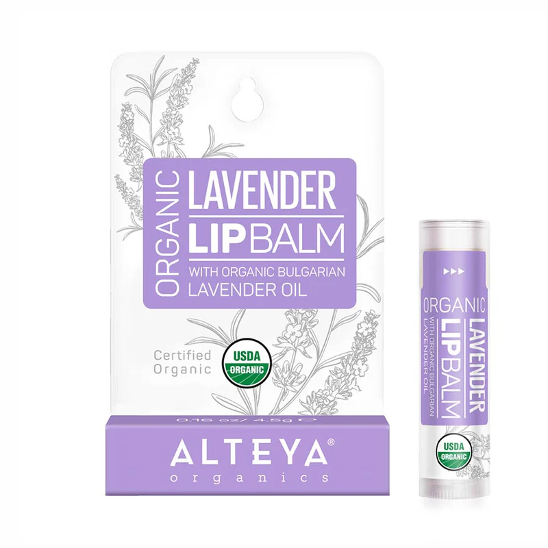 Alteya’s Lavender Lip Balm