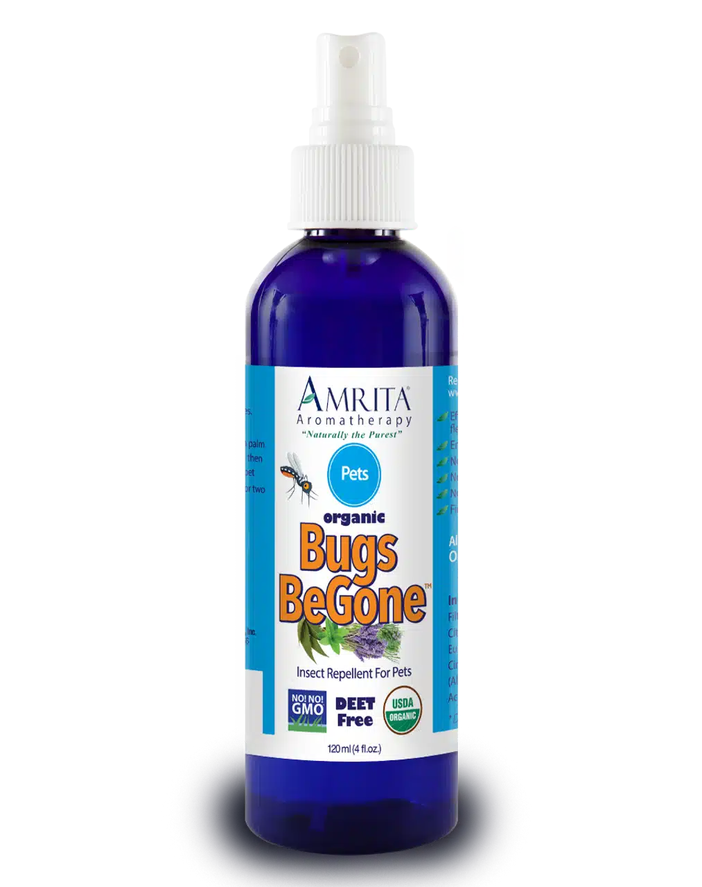 Amrita Pets USDA Certified Organic Bug Repellent review and promo code