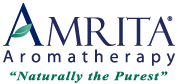 Amrita organic essential oils logo