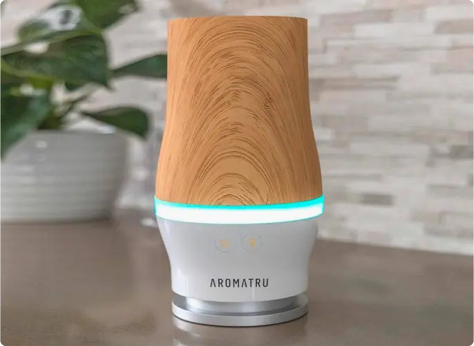 Aromatru organic aroma diffuser, mold-free, waterless aroma diffuser