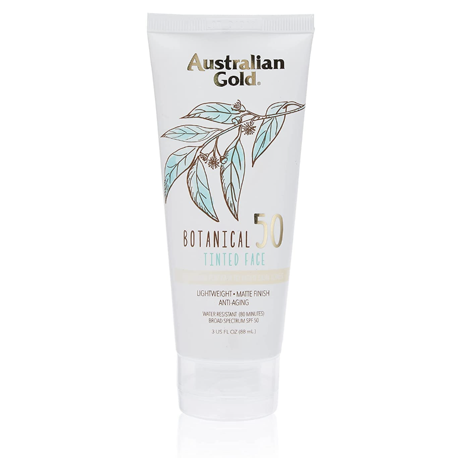 Australian Gold Botanical Sunscreen Tinted Face Mineral Lotion review