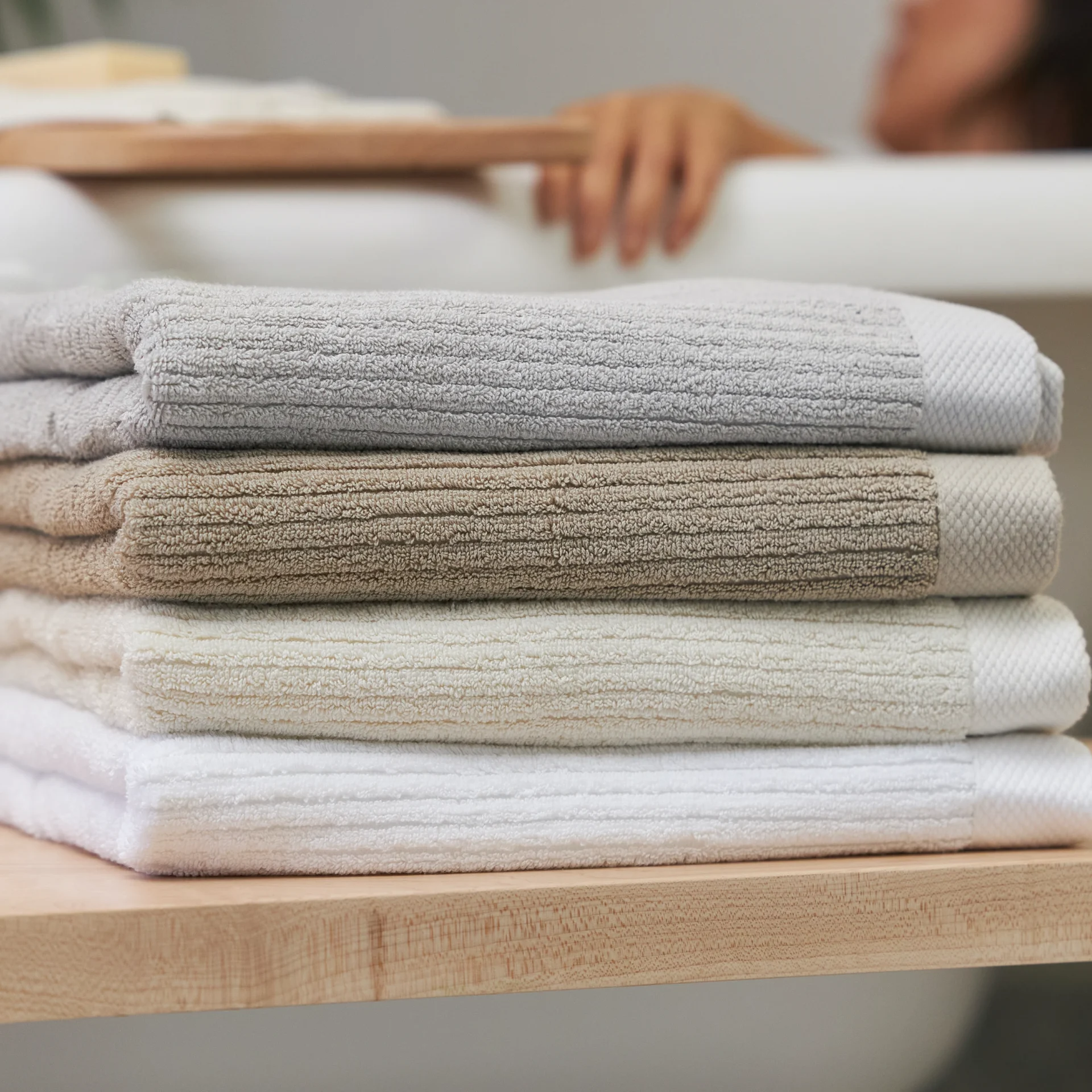 Avocado Organic Cotton Towels