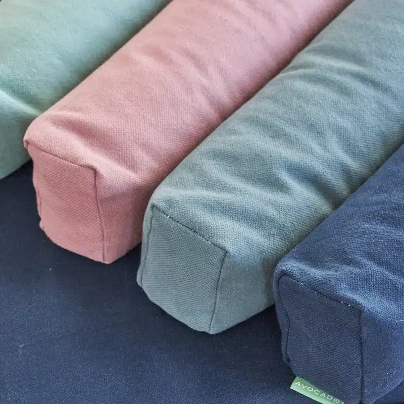 Avocado GOTS certified organic pet bed, pillows