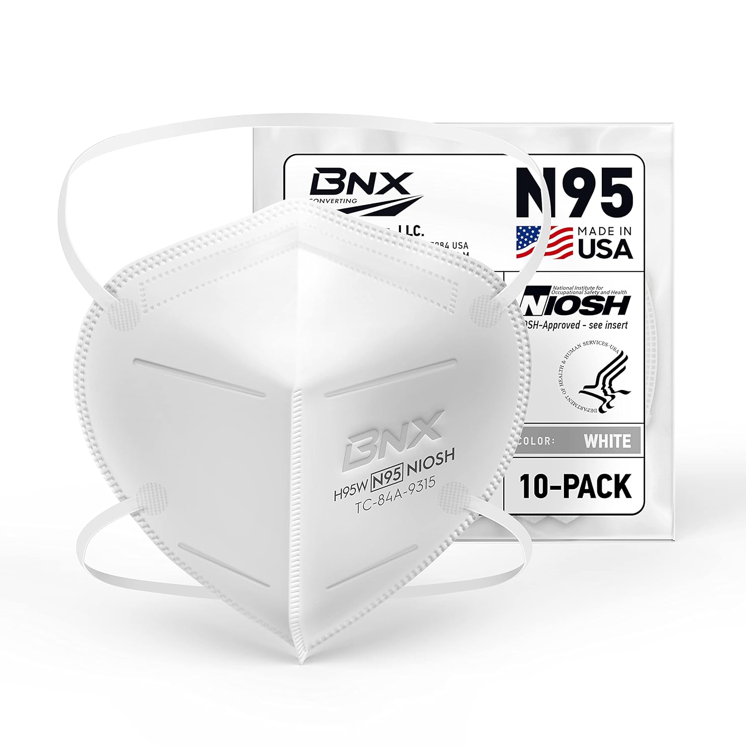 BNX N95 Mask NIOSH Certified MADE IN USA review