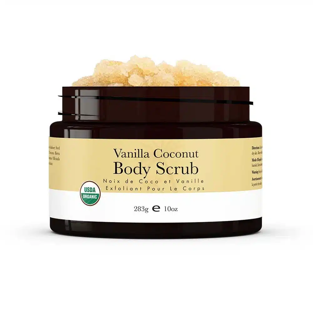 Beauty by Earth USDA Certified Body Scrub Vanilla Coconut review and promo code