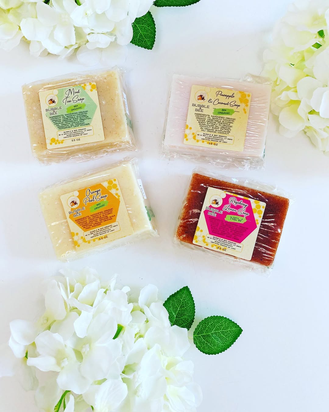 Bubble & Bee Bar Soaps review and promo code. USDA Certified Organic bar soap, for body and face