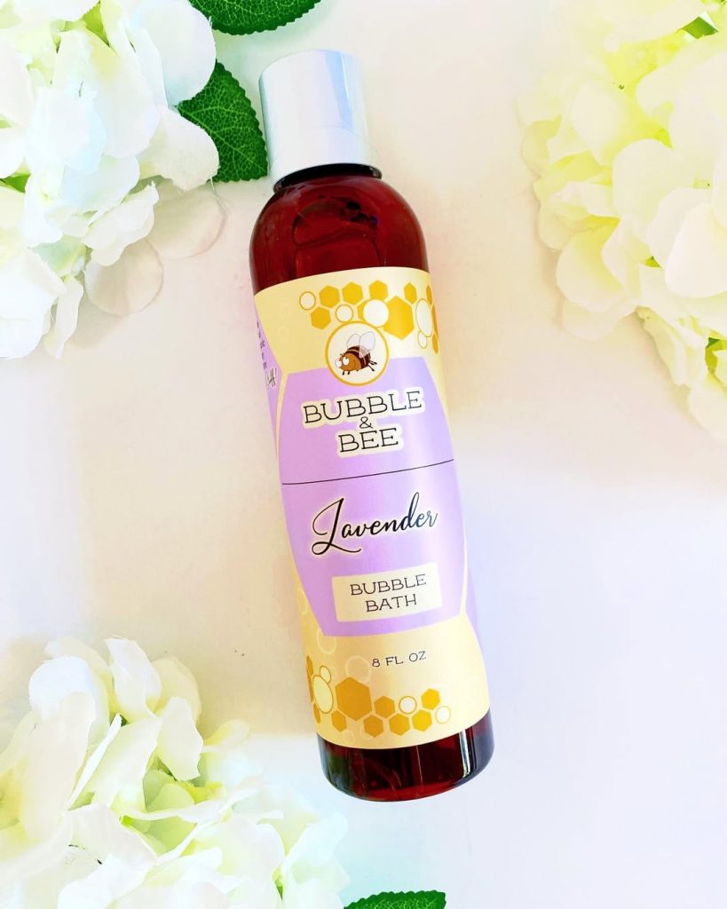 Bubble & Bee Organic Bubble Bath Lavender
