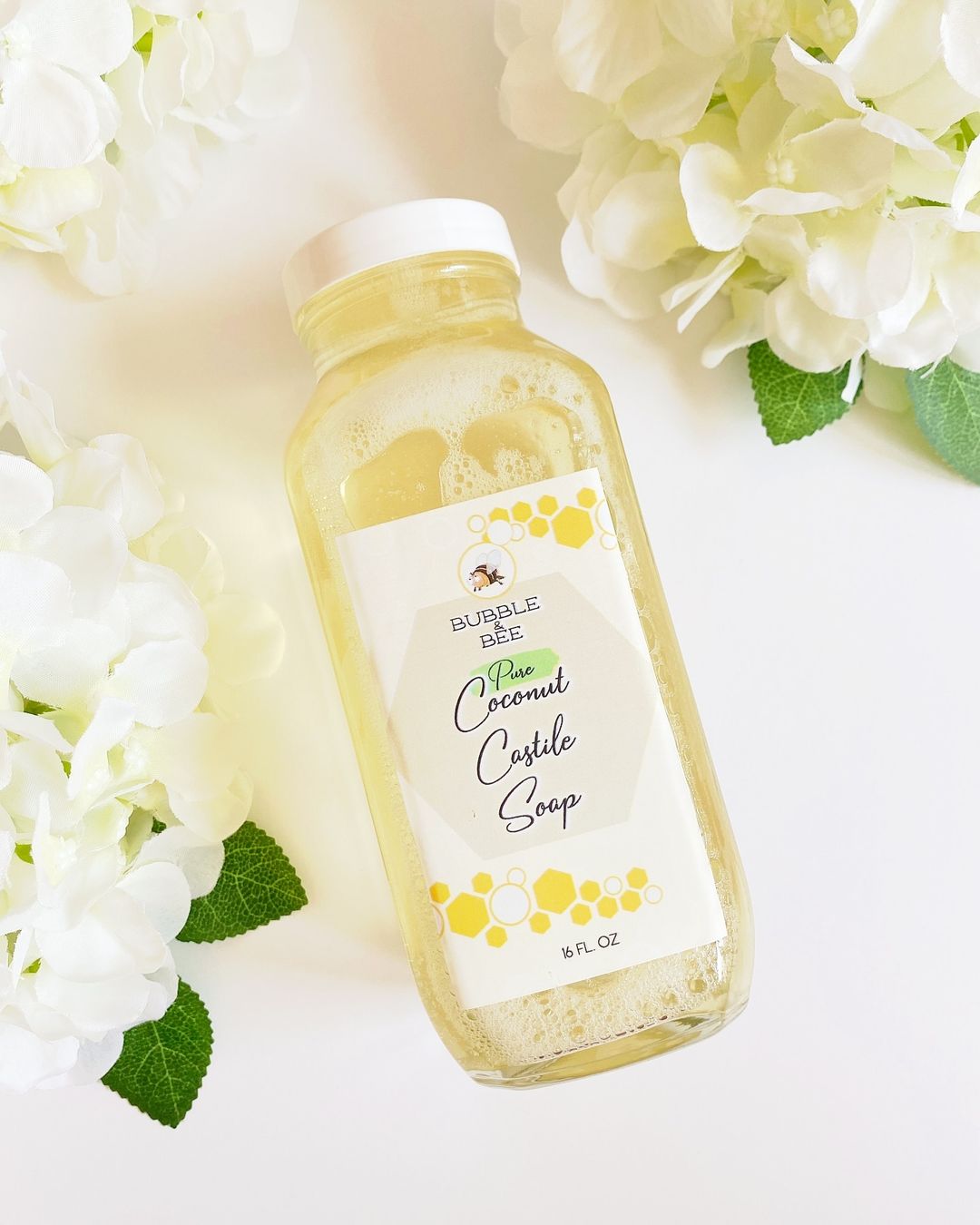 Bubble & Bee Castile Soap, certified organic Castile soap