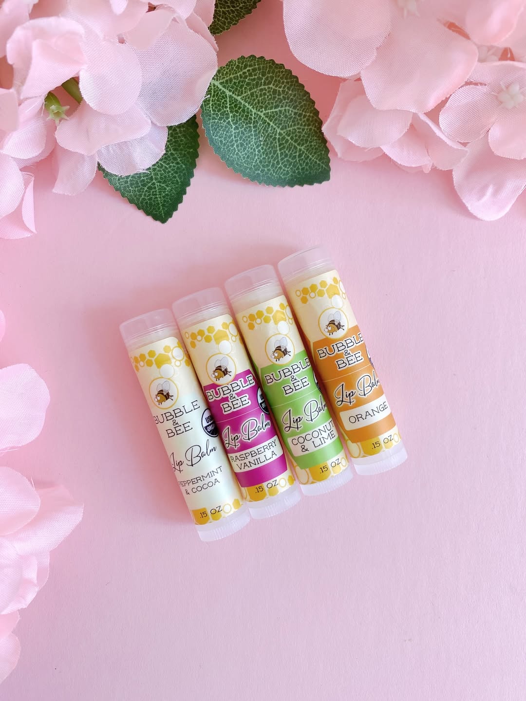 Bubble & Bee USDA Certified Organic Lip Balms promo code