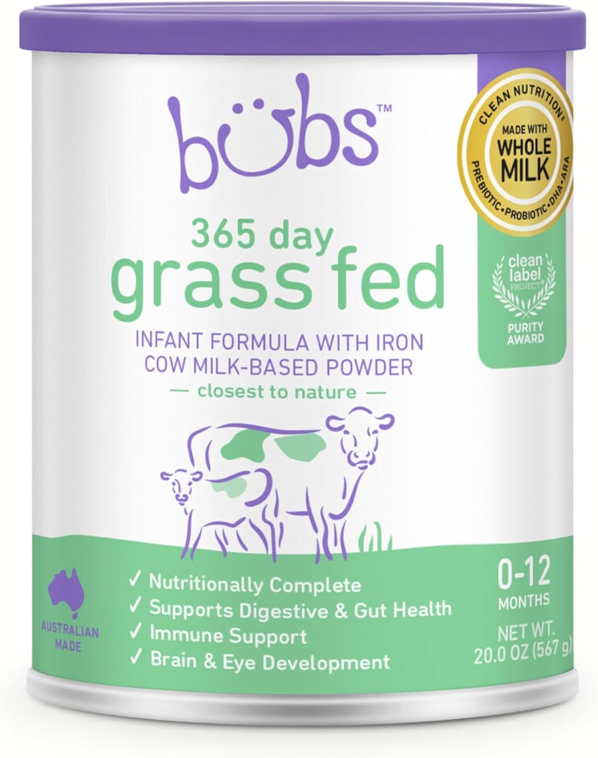 Bubs Baby Formula review