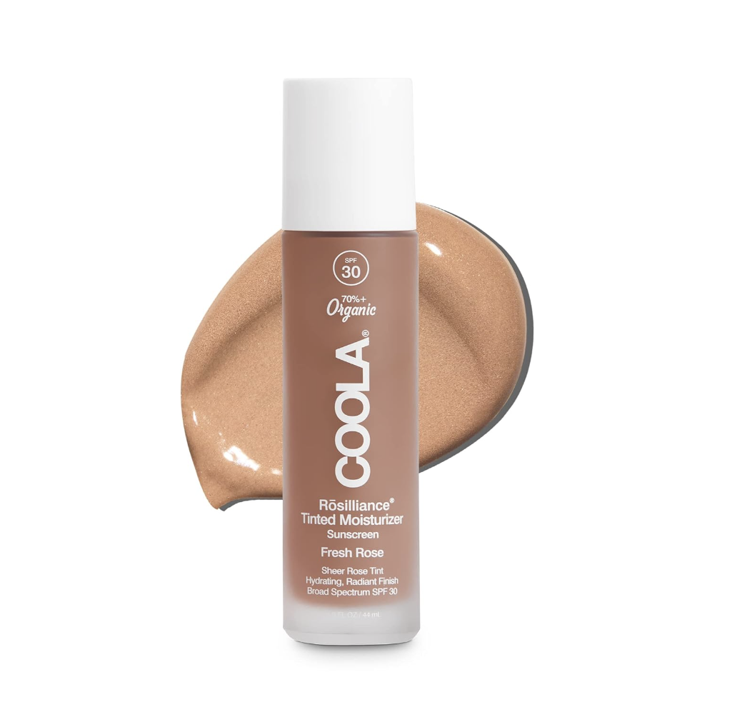 COOLA Organic Rosilliance BB Cream With SPF 30, Tinted Moisturizer Sunscreen & Foundation review