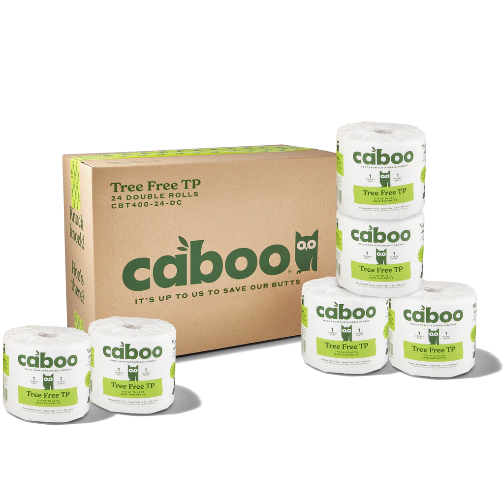 Caboo Tree Free Toilet Paper, PFAS-free