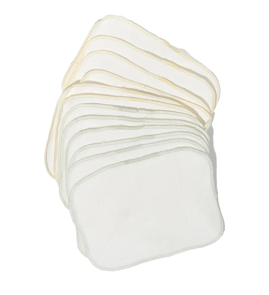 California Baby Certified Organic Baby Wipes, GOTS Organic cotton dry baby wipes