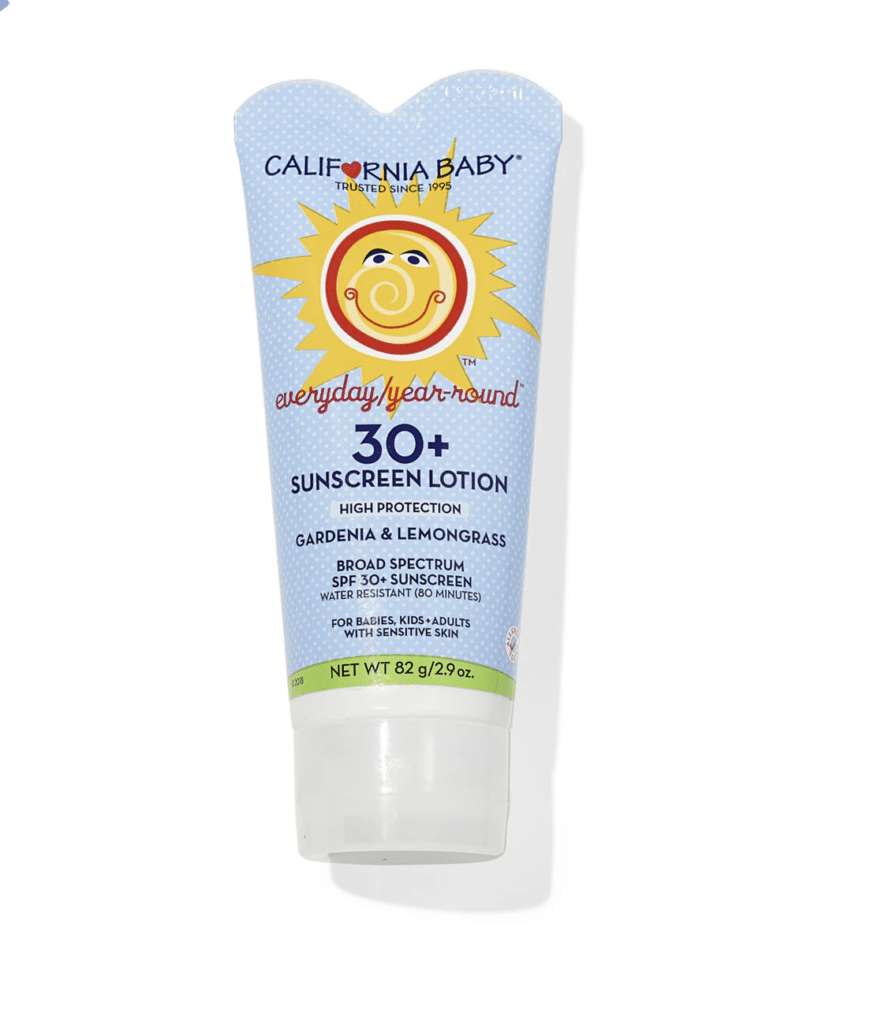 California Baby Sunscreen review