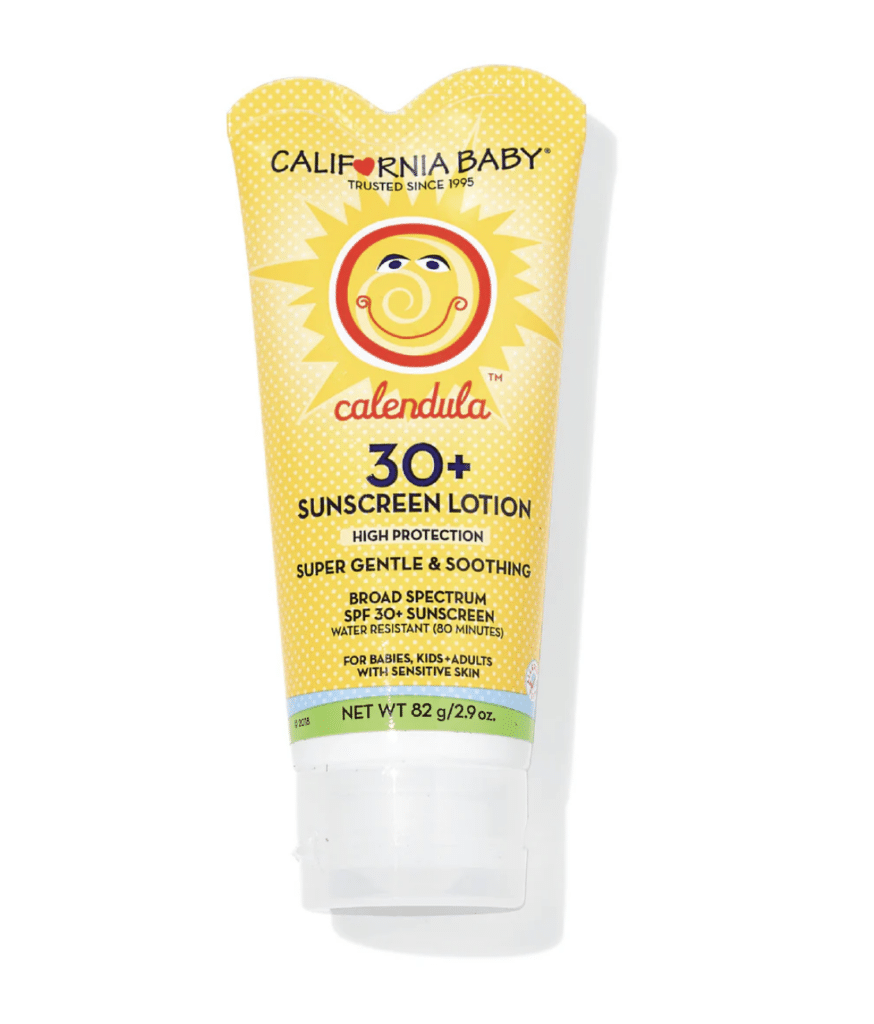 California Baby Sunscreen review