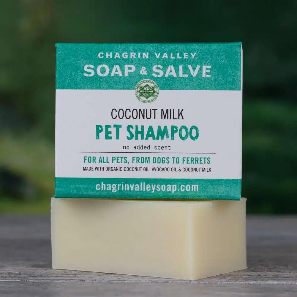 Chagrin Valley Soap and Salve Organic Dog:pet Shampoo review and promo code
