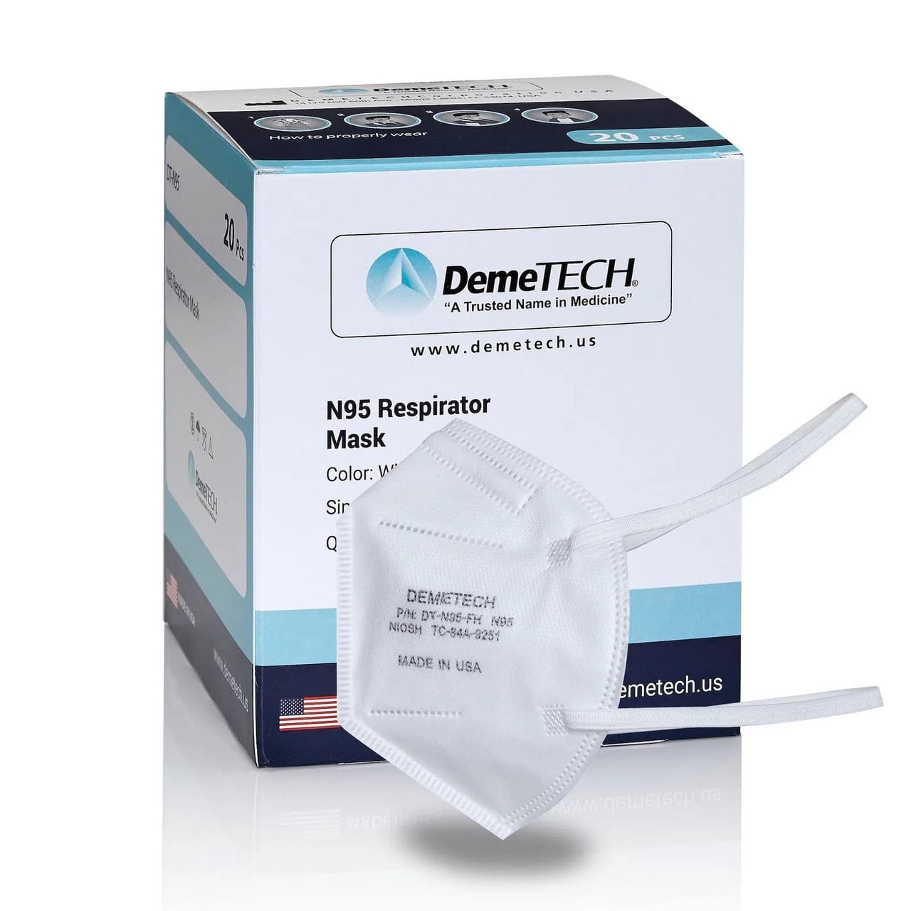 DEMETECH - N95 NIOSH Approved Respirators