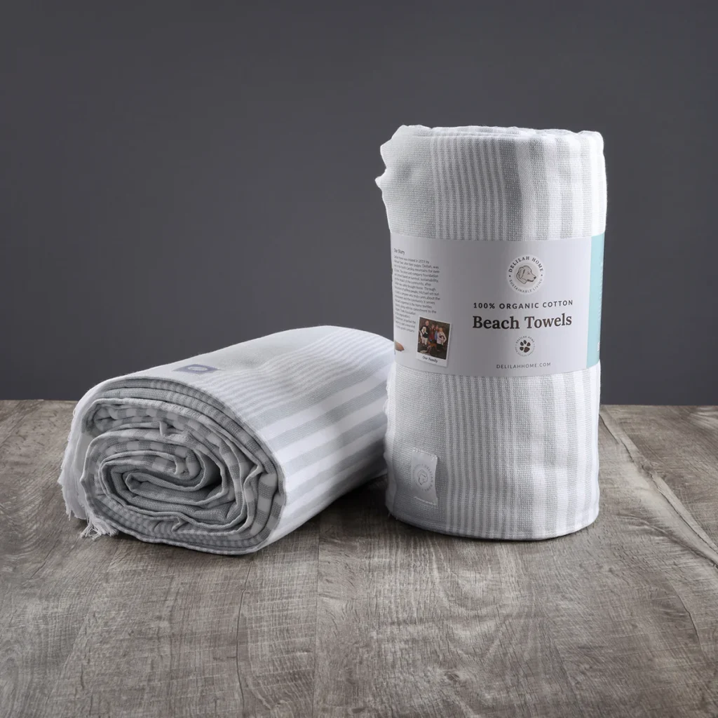 Delilah Home Organic Beach Towels review and promo code