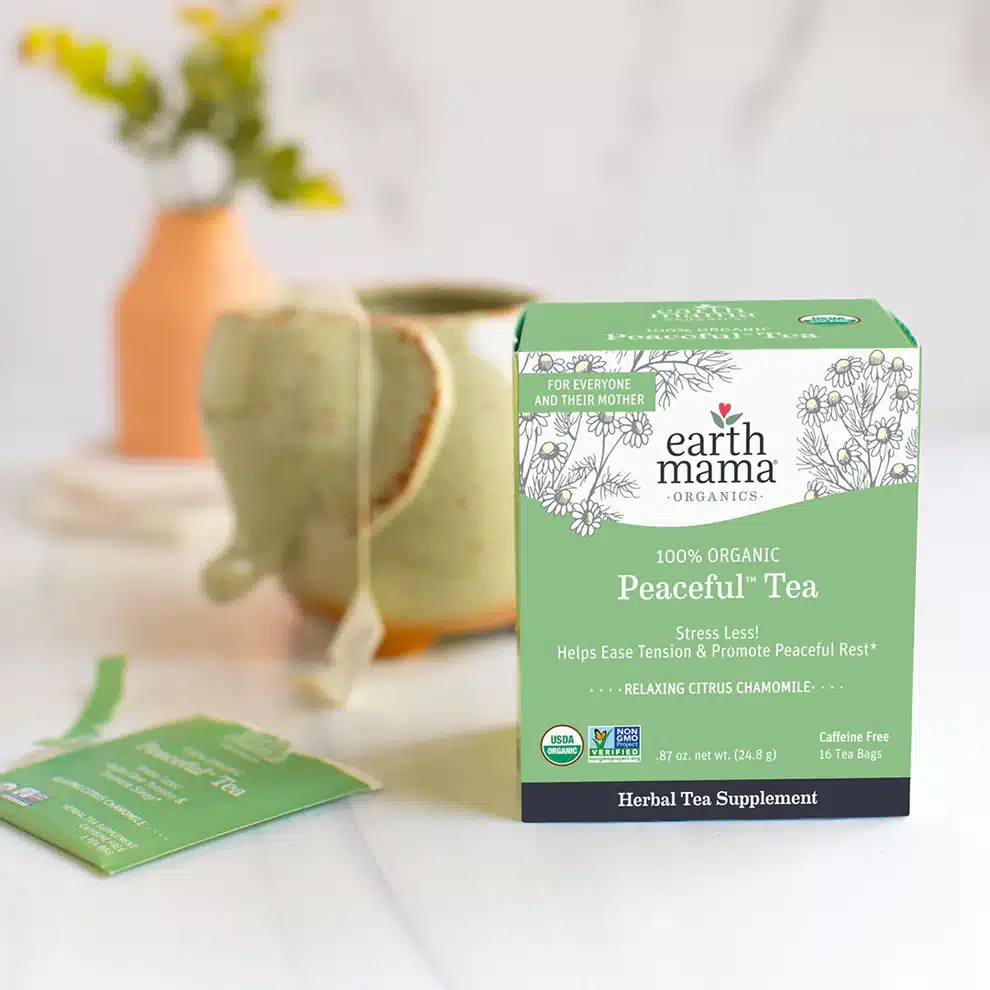 Earth Mama Organic Peaceful Tea review and promo code