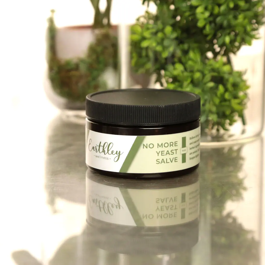 Earthley No More Yeast Salve, Organic yeast, eczema salve