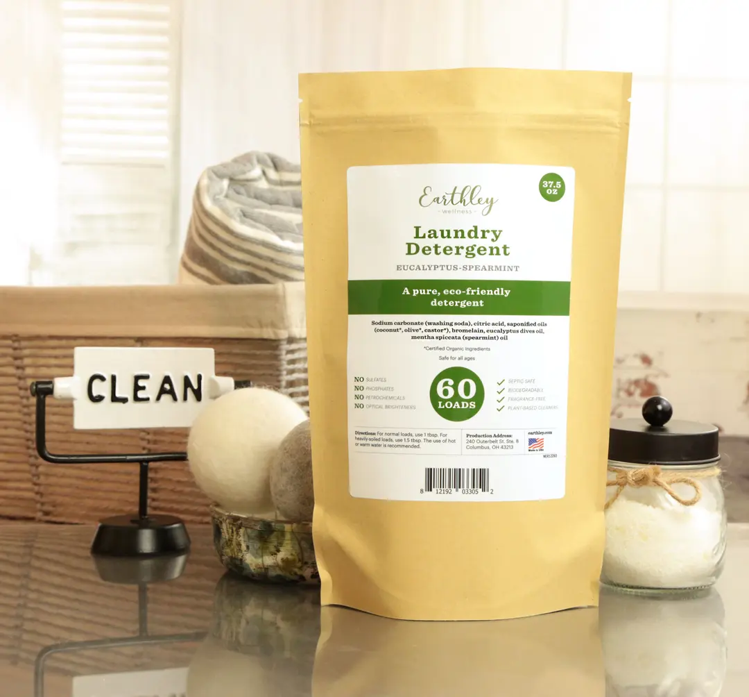 Earthley Organic Laundry Detergent review and promo code