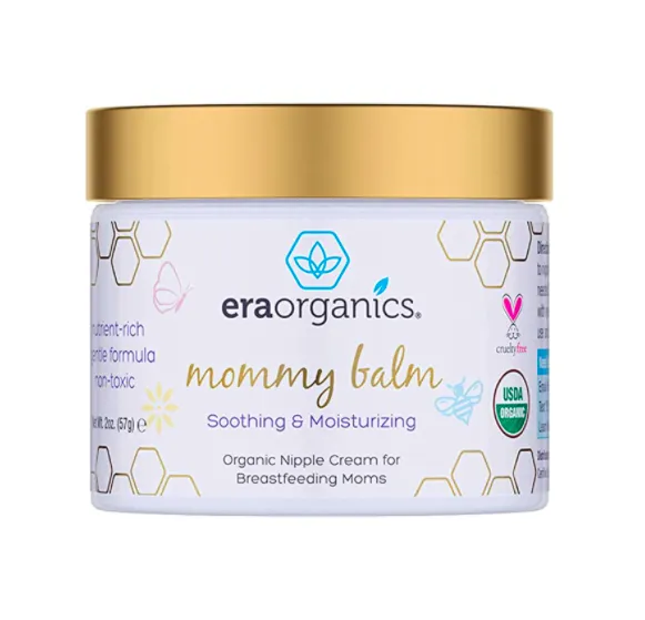 Era Organic Mommy Balm, organic nipple cream, non-toxic, vegan, safe food grade nipple cream