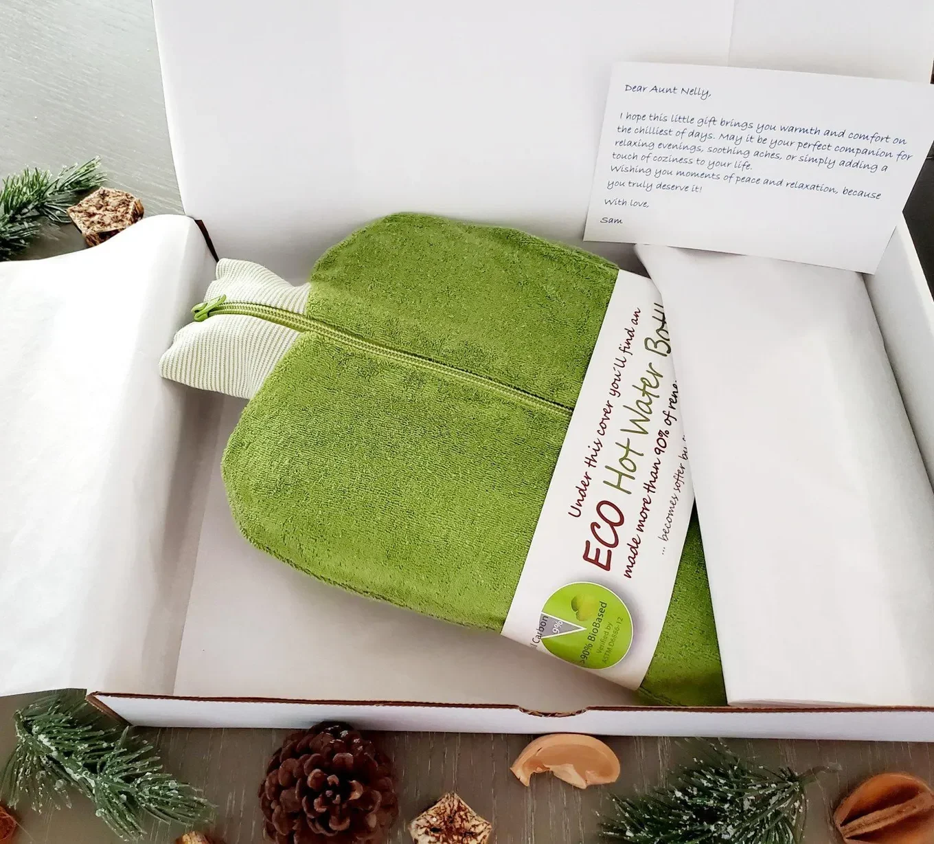 Etsy Hugo Organic Hot Water Bottle gift
