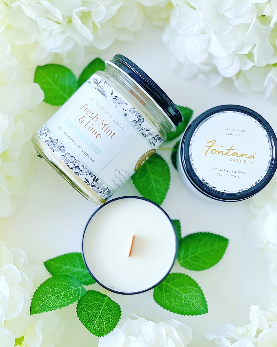 Fontana Candle Organic Mint Candle review and promo code