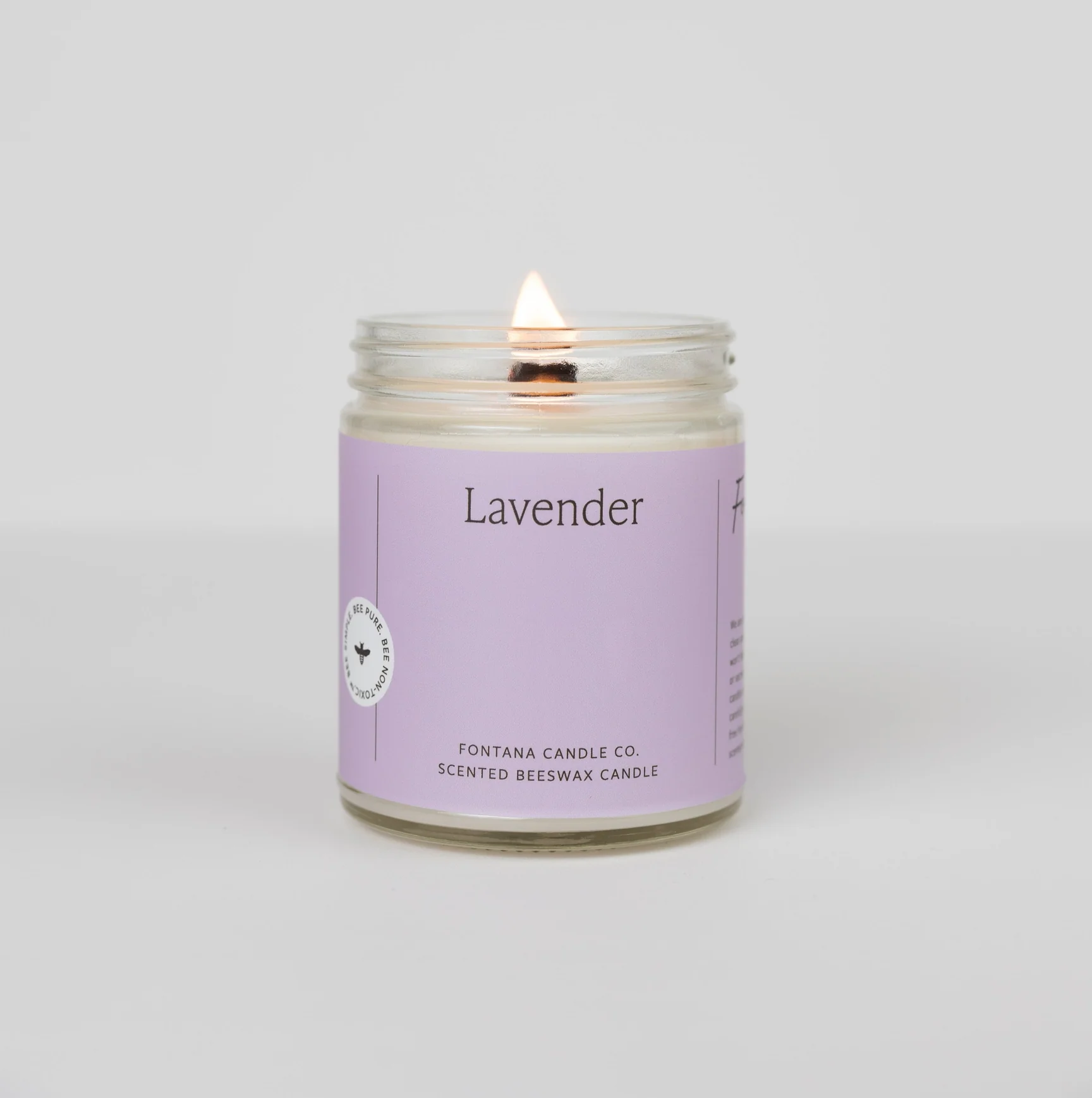 Fontana Candle Organic Lavender Candles, organic, natural, eco-friendly