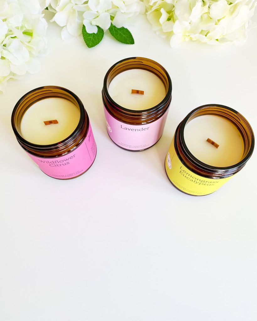 Fontana organic candles spring